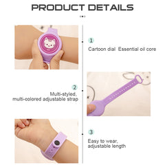 Kids Mosquito Repellent Watch Lightweight Natural Mosquito Repellent Bracelet Plant Essential Oil Mosquito Repellent Device